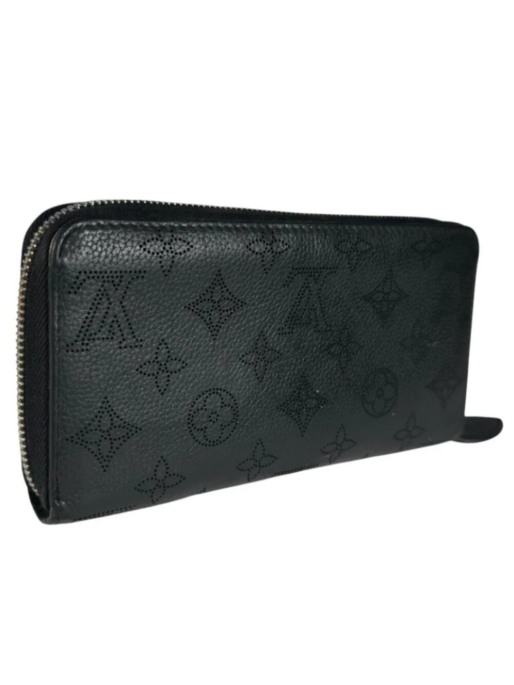 Louis Vuitton Mahina Zippy Wallet Monogram Canvas Black